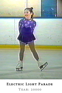 Figure Skater Katie Dano's video Skate program:Disney Electric Light Parade